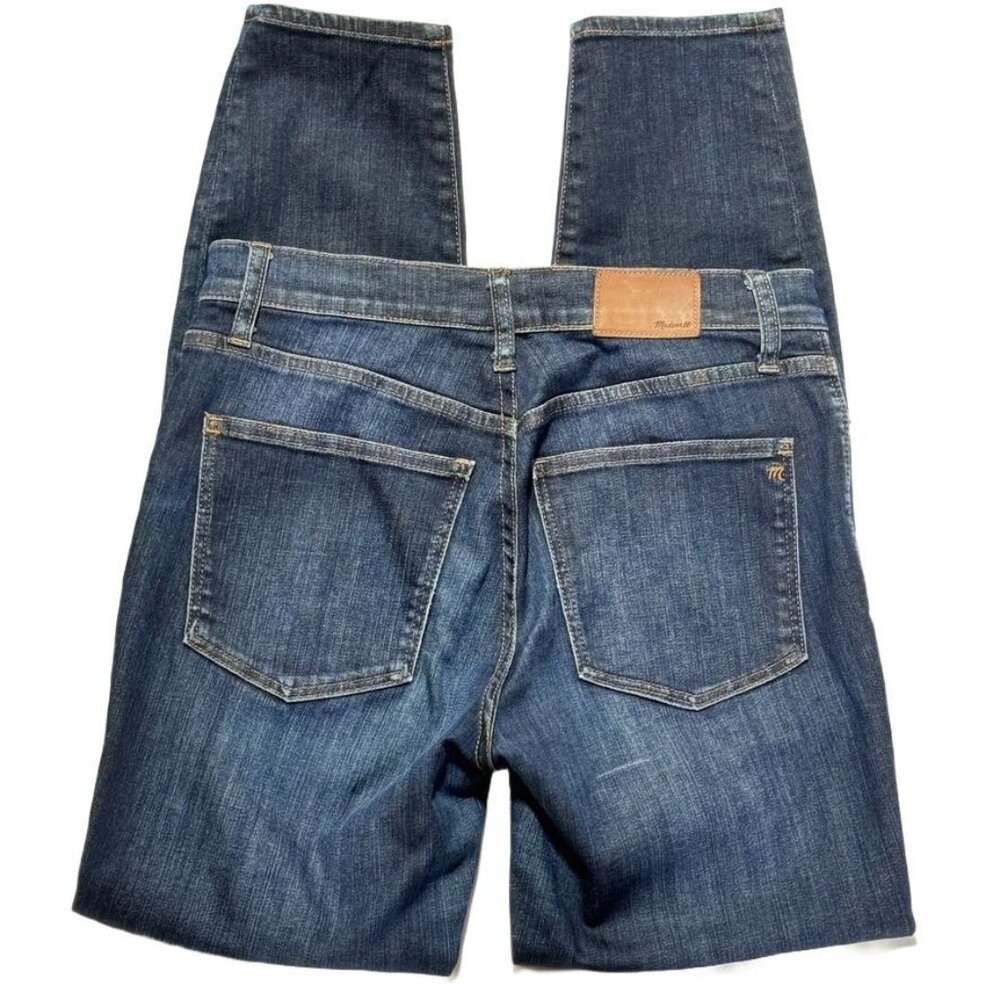 MADEWELL Jeans Skinny Skinny Raw Denim Blue Cotton Women's Size 28